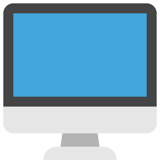 Tech Color Desktop svg vector icon