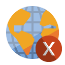 world,cross icon