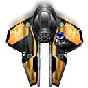 anakin, fighter, skywalker, spaceship icon