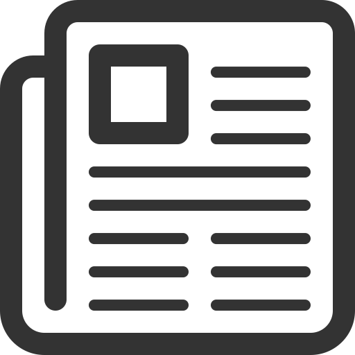 News svg vector icon