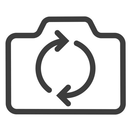 Flip Lens svg vector icon