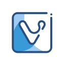 application, media, network, social svg vector icon
