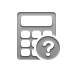 calculator,help icon