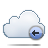 cloud,back icon