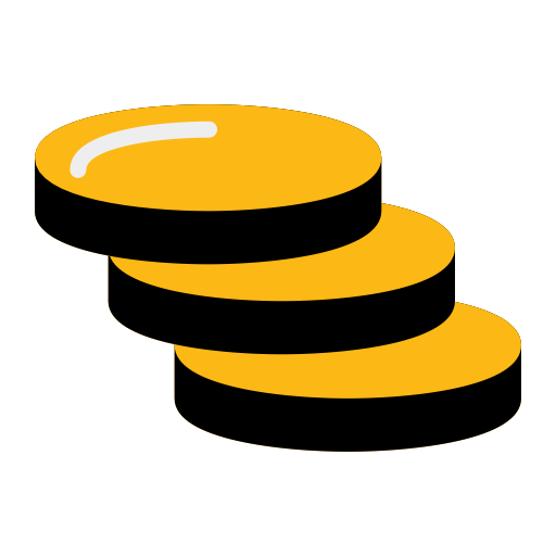 Gold svg vector icon