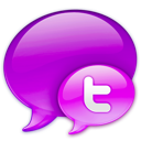 in, logo, pink, twitter icon