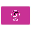 card, cover, credit, solo svg vector icon