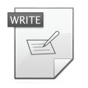write,writing,edit icon