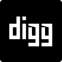 digg, media, social, square svg vector icon