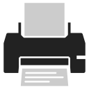 paper, print, printer, printing svg vector icon