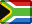 africa, flag, south icon