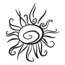 astronomy, celestial body, light, planet, sky, sun, weather svg vector icon