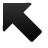 arrow,top,left icon