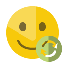 smiley,refresh icon