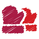 christmas, cold, gloves, hand, scribble, winter, xmas svg vector icon