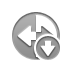 protocol,down icon