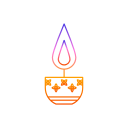 decorations, diwali, diya, festival, lights svg vector icon