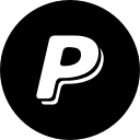 media, paypal, social, website svg vector icon