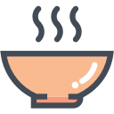 bowl, food, food bowl, hot food, hotsoup, soup svg vector icon