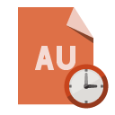 file,format,clock icon