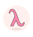 lambda, lesbian, sign svg vector icon