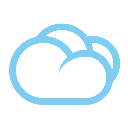 Cloudy Weather svg vector icon
