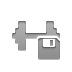 weight,diskette icon