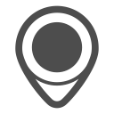 directions, gps, location, map, pin svg vector icon