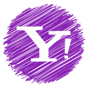 media, social, yahoo svg vector icon