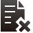 delete, file icon