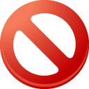 nosign, r icon