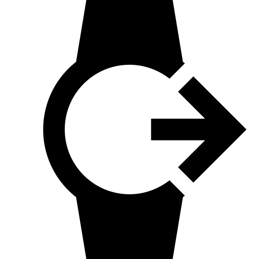 Watch Export svg vector icon