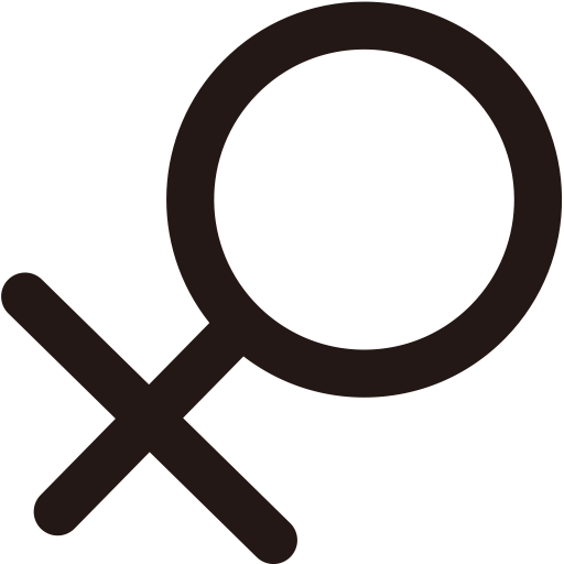 Female svg vector icon