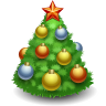 christmas, tree icon