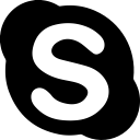 circle, hovytech, media, message, microsoft, skype, social svg vector icon
