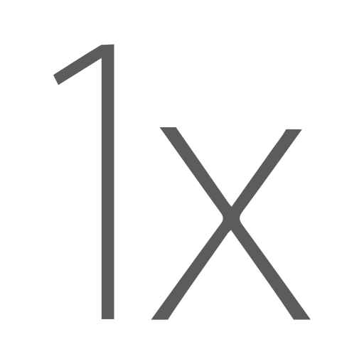 Pop 1x svg vector icon