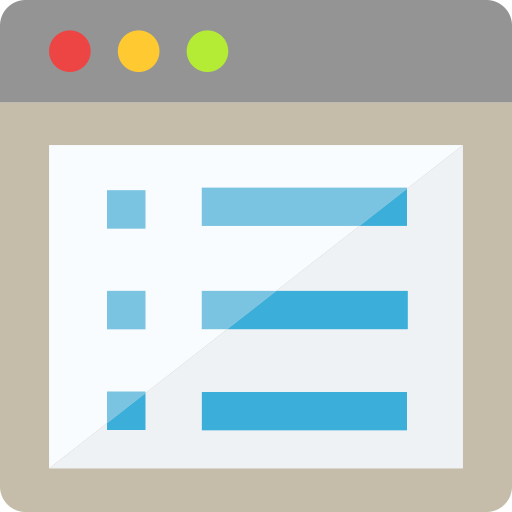 Project Information Sheet svg vector icon