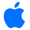 apple, interface, network, social svg vector icon