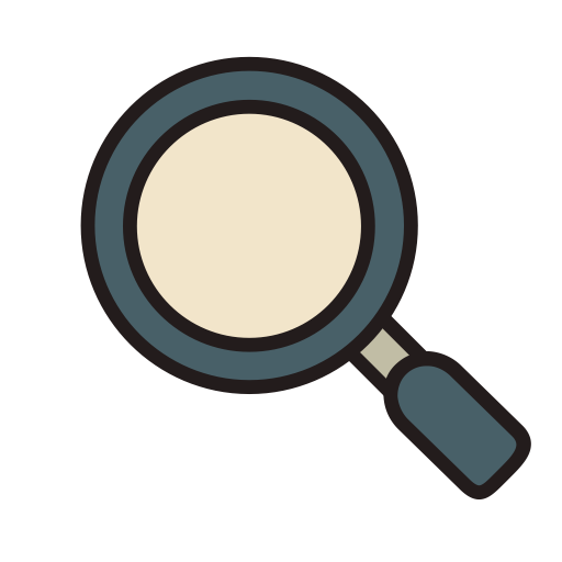 Magnifier svg vector icon