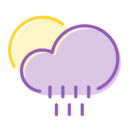 The Rain svg vector icon
