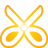 basic, scissors, yellow icon