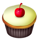 cherry, vanilla icon
