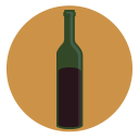 alcohol, bottle, christmas, drink, mulled, wine svg vector icon