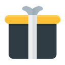 birthday, box, gift, package svg vector icon