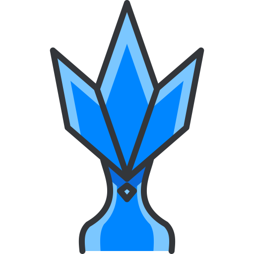 Frozen Bird svg vector icon