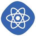 js, logo, react, react js svg vector icon