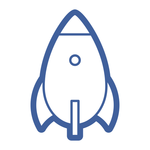 Rocket svg vector icon
