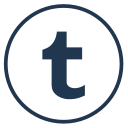 tumblr svg vector icon