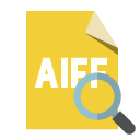 file,format,aiff,zoom icon