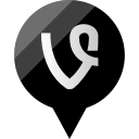 media, social, vine svg vector icon